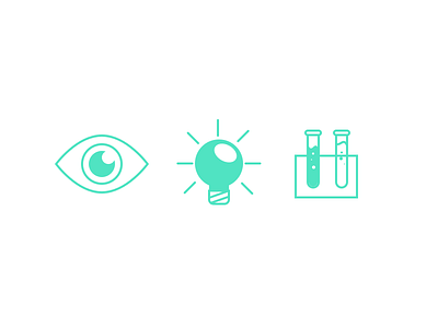 The Scientific Method chemistry eye icons ideas lab lightbulb science study