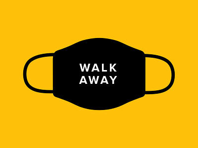 Design For Good Face Mask - Walk Away