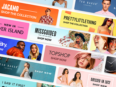 Fashion Banners x4