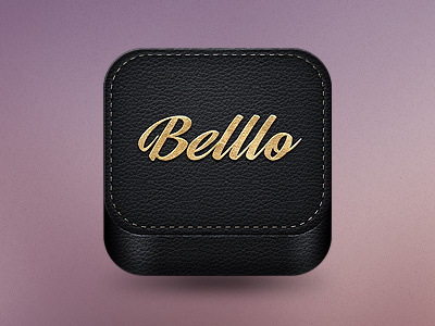 Belllo Professional iPad / iPhone / App / Icon app icon ipad iphone template