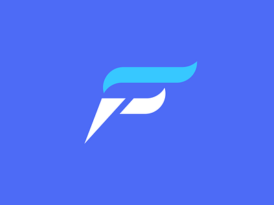 F letter symbol logo