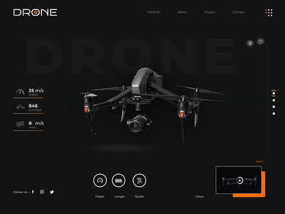 Drone Animation - Drone Banner after effects animation animation banner design came drone creative design drone drone logo drone logo animation drones layout motion principle product ui ux video animation video animation design