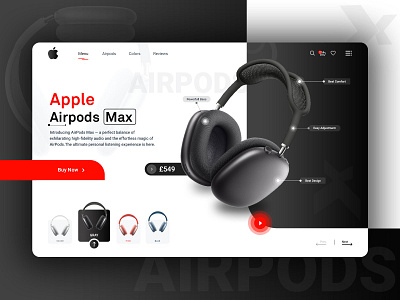 Apple Airpods Max | airpods airpods max apple apple airpods max apple max banner design headphone headphones