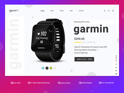 Fitness Watch Banner