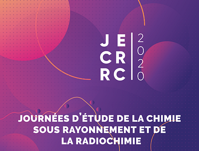 JECRRC affiche branding cellule cemhti color degrade design fade identity illustration illustrator logo vector visual