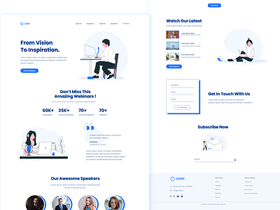 Webinar Landing Page Design