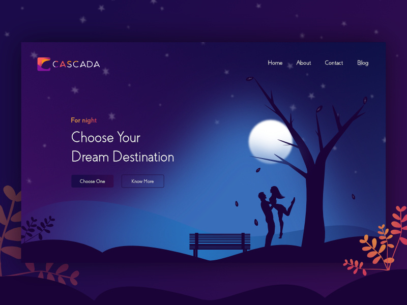 Landing page concept ux web website vector ui space dark night typograpgy enviroment logo landing page illustraiton sketch drawn gredient design system design color pallete coloful branding