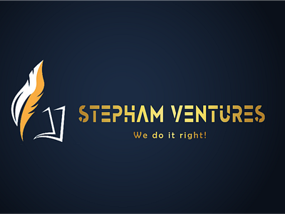 Stepham ventures logo design