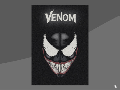 Flat Design Venom graphisme illustration illustrator marvel vector venom