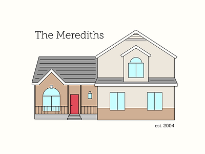 House Vector Dribbble Color