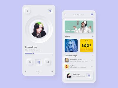 Music Player Concept App