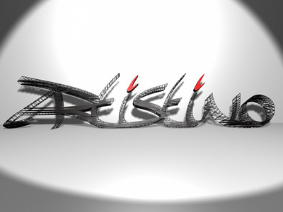 Artistino 3d design logo