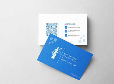 Complementary Card Design branding card clean design designer figma flat graphic design icon identity law like logo qrcode vector