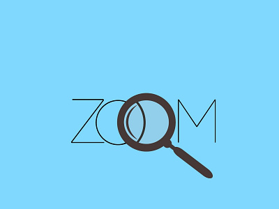 Simple typography Logo - Zoom