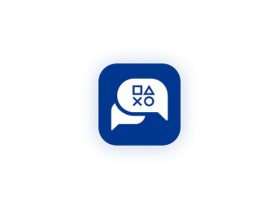 App Icon (Playstation Messages) - Daily UI #005