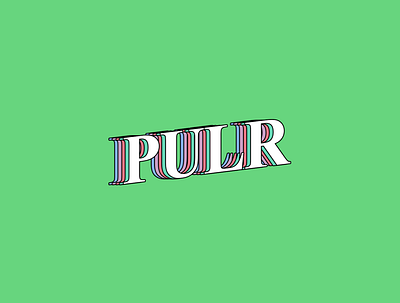 PULR logodesign Colorfull art artwork branding design icon logo logodesign type typography vector