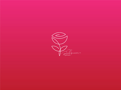 Rose flower flat flat design flower flowers illustration illustrator logo logodesign rose rose flower