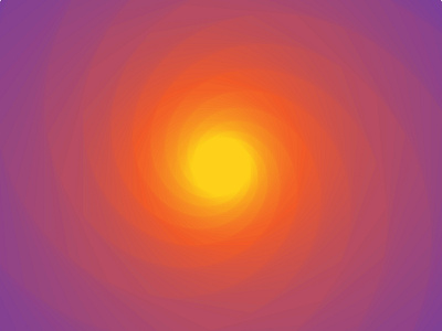 Sunrise illustration poly poly art polygon sun sunset warm