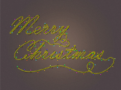 Merry Christmas christmas lightning merry christmas merrychristmas typography