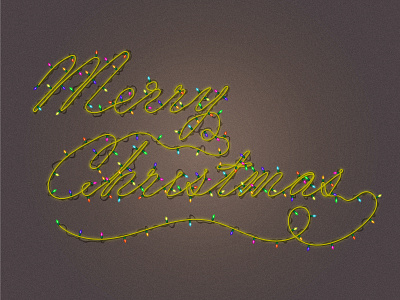 Merry Christmas christmas lightning merry christmas merrychristmas typography