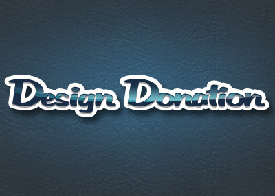 Design Donation Logo logo