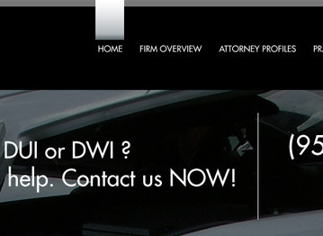 Law Firm Redesign css html photoshop