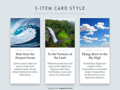 3 Item Card Style (DOWNLOAD FREE) card minimal simple