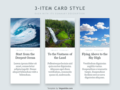 3 Item Card Style (DOWNLOAD FREE)