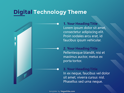 Digital Technology Theme PowerPoint Template (DOWNLOAD FREE) digital modern neon technology