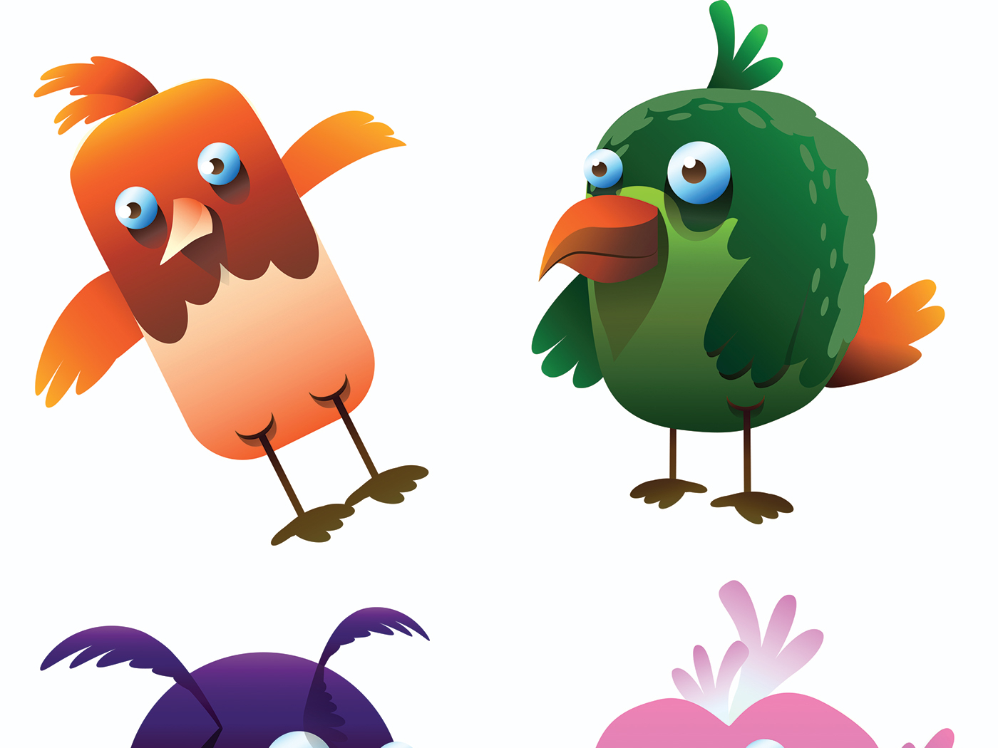 Game Art / Birds by natia chelidze on Dribbble