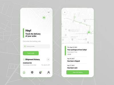 DailyUI 20 :: Location tracker