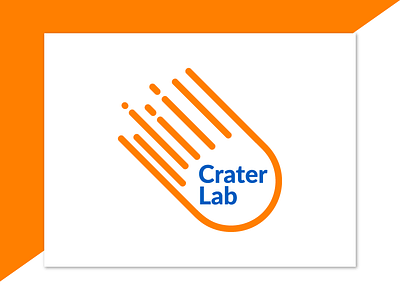 Crater Lab branding crater logo