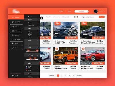 Dashboard UI cars dashboard design ui ux