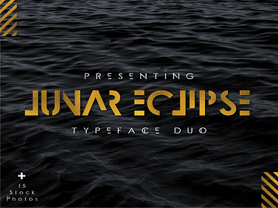 Lunar Eclips Font font futuristic modern packaging type typeface typography