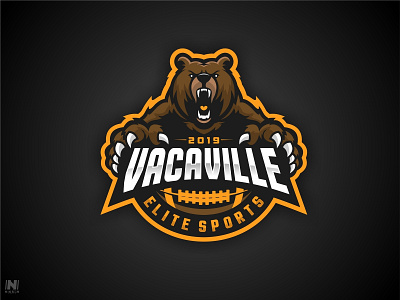 Bear Mascot logo bear branding esports football gaming logo mascot sport sport branding