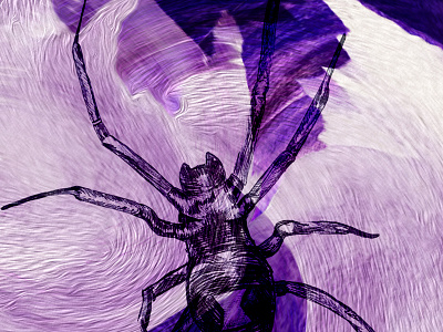 Pride pencil sketch photoshop pride purple seven deadly sins spider watercolor