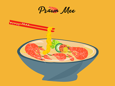 Asian Food Illustration