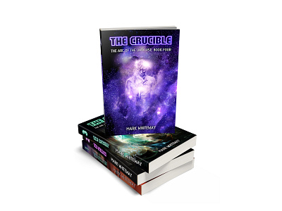 Sci-Fi Book Series Covers book branding cover graphic design print book series