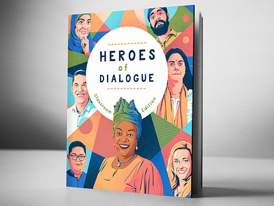 Book Illustration - Heroes of Dialogue