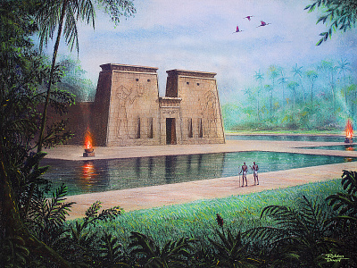 The Temple of Thoth adventure ancient egypt egyptian iniciation jungle occult priest temple