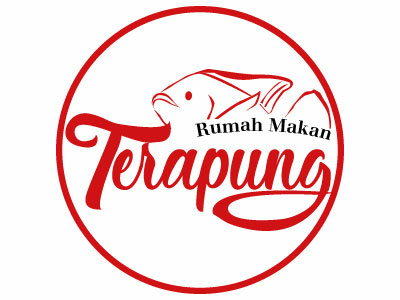 Rumah Makan Terapung (Restaurant logo design restaurant logo vector art