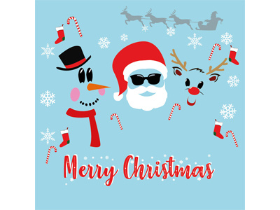 Christmas greeting vector christmas christmas cards illustration merrychristmas vector