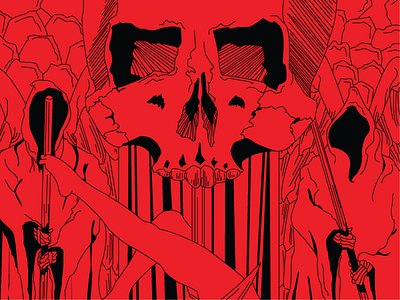 Volbeat Illustration illustration poster vector