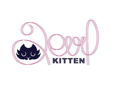 Devil Kitten Logo