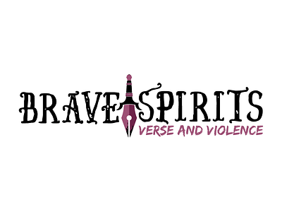 Brave Spirits Alt Logo illustrator logo vector