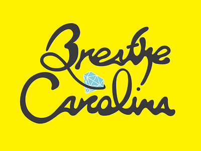 Breathecarolina Shot logo type