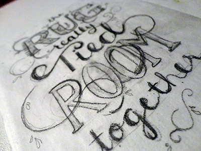 Need Crit!! lettering process quotes sketch