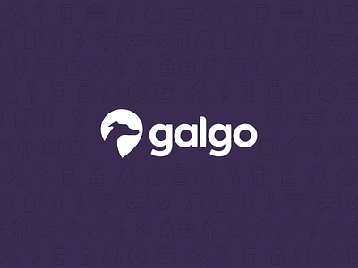Galgo App Logo app branding design logo