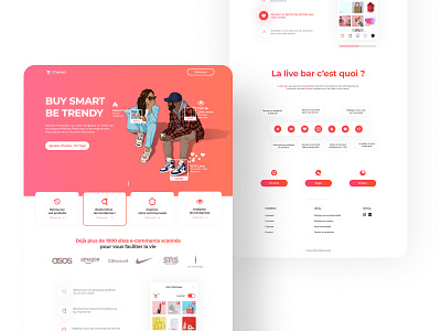 Charioo website format desktop branding design desktop extension figma gradient illustration material design ui ux ux ui design