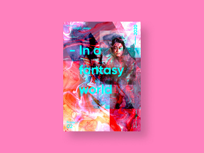 In a fantasy world | VISION™ 02 - 2020 adobe photoshop adobe xd art poster color design poster illustration photoshop poster poster art